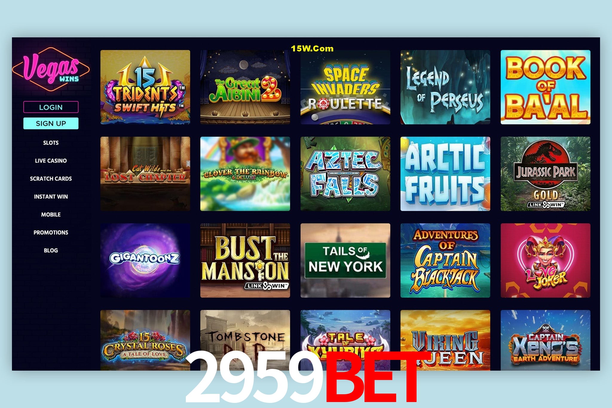 Game Providers 2959Bet